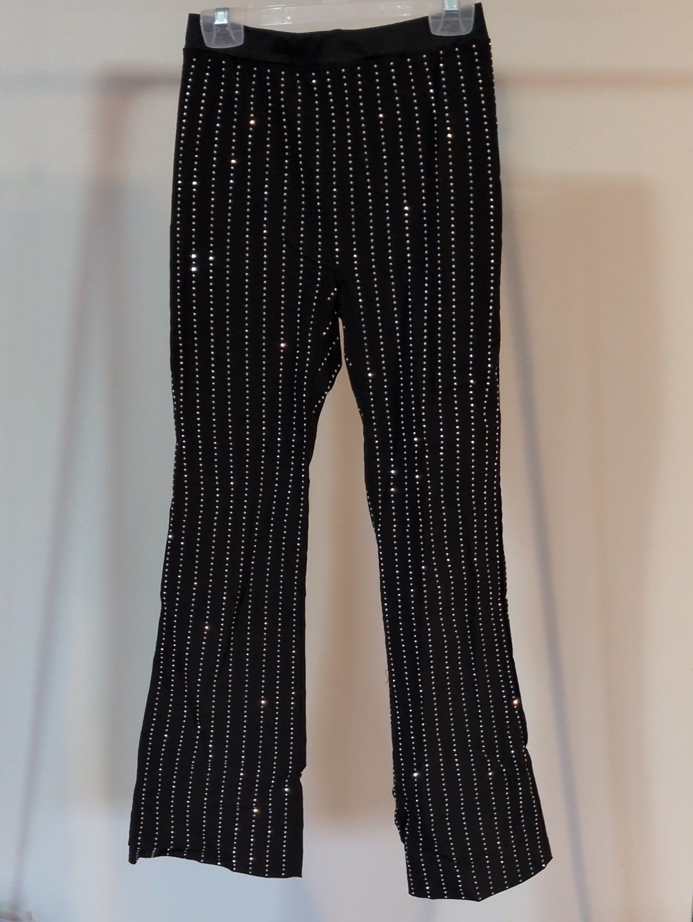 Weissman Black Sparkle Stretch Pants